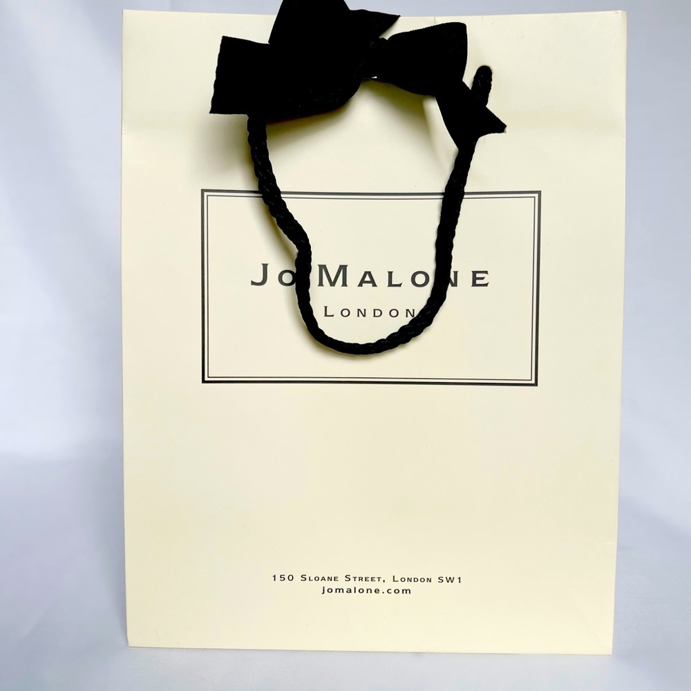 JO MALONE Small Paper Boutique Shopping Bag With Black Ribbon